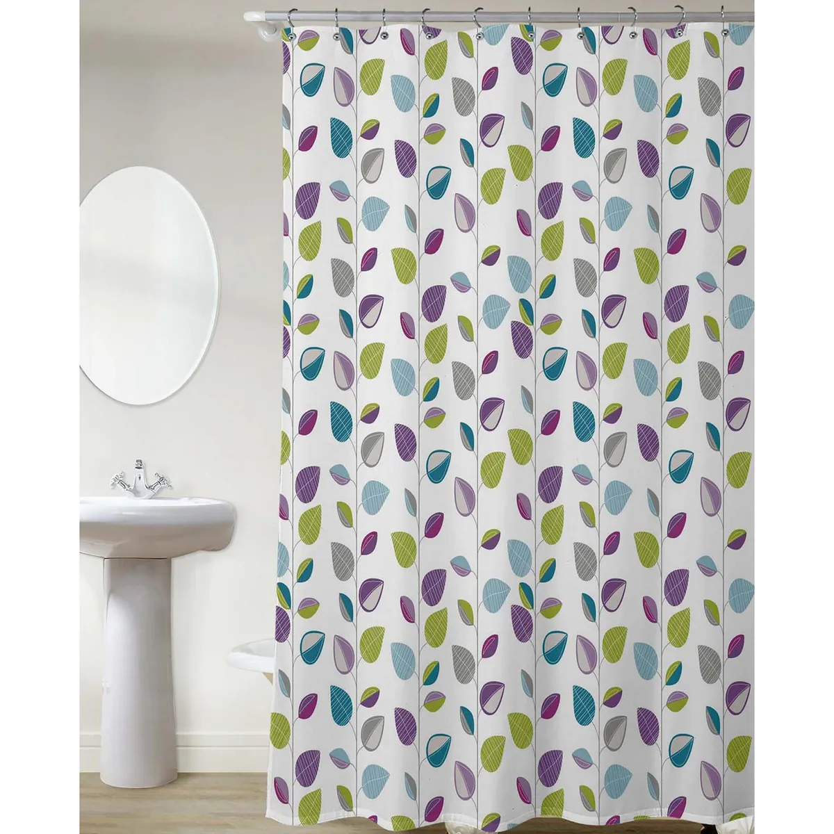 JUST HOME COLLECTION - Cortina de Baño 178x180cm