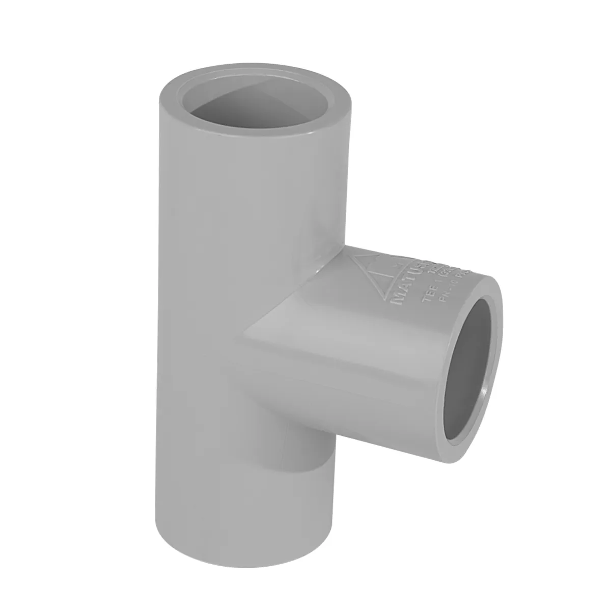 MATUSITA TIGRE - Tee 1/2" PVC simple presión Agua Fría Matusita 