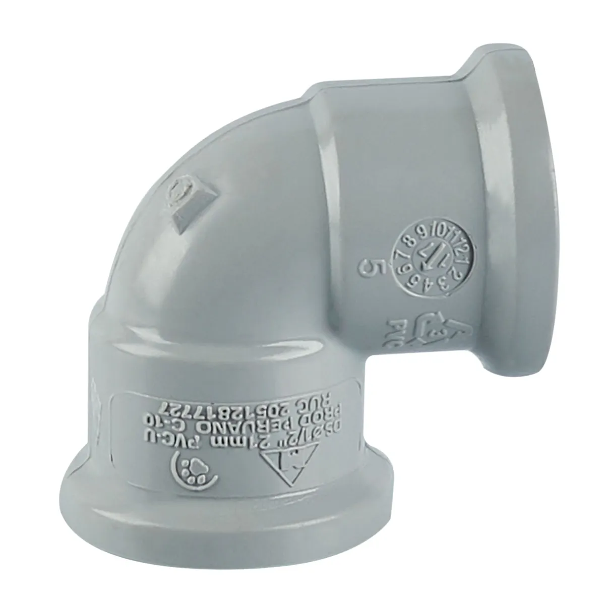 MATUSITA TIGRE - Codo PVC Mixto 1/2" SP/CR