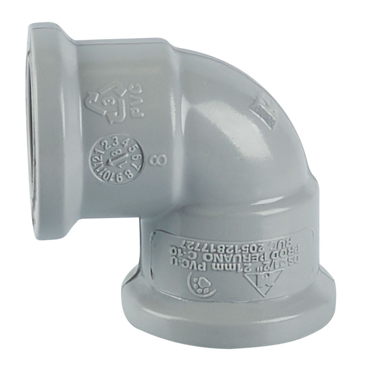 MATUSITA TIGRE - Codo PVC 1/2" 90° Matusita CR Agua fría