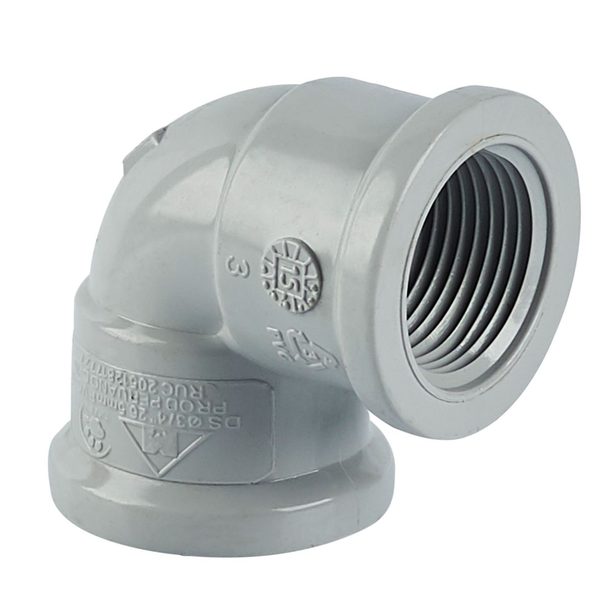 MATUSITA TIGRE - Codo PVC 3/4" 90° Matusita CR Agua fría