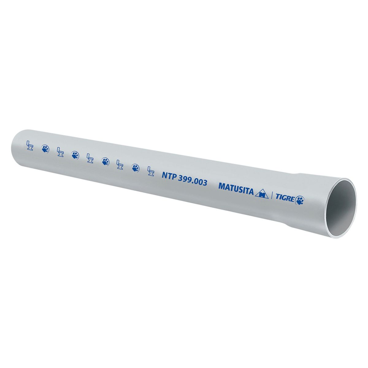 MATUSITA TIGRE - Tubo PVC 6" Liviano Desague Matusita Tigre