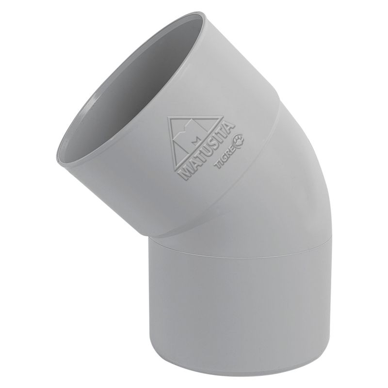 MATUSITA TIGRE - Codo PVC 4 " 45° Matusita SP Desagüe