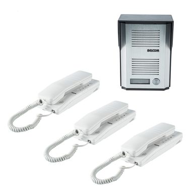 Equipo Intercomunicador 3 Puntos PE-2703 Blanco