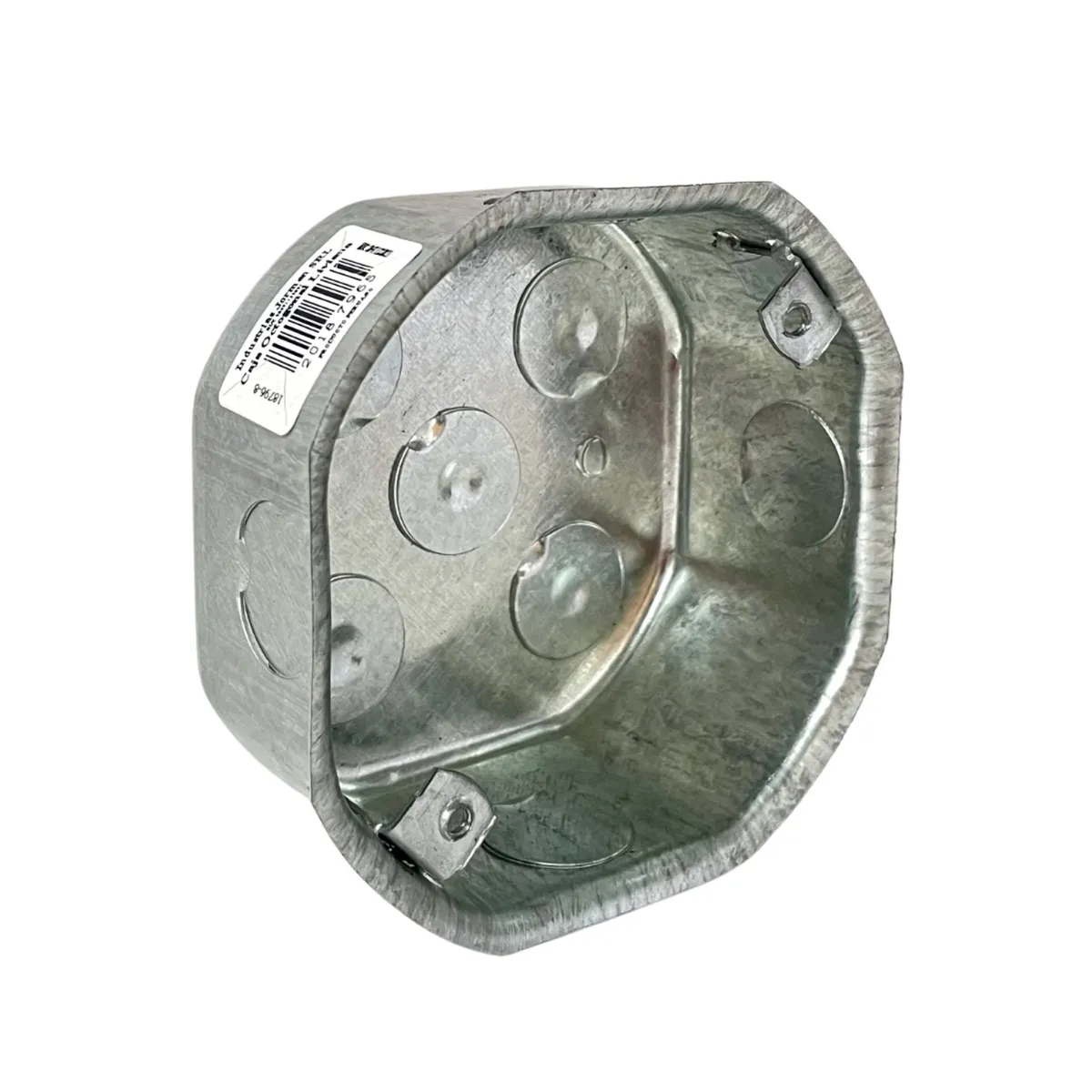 JORMEN - Caja de Pase Octagonal Liviano 10x10cm