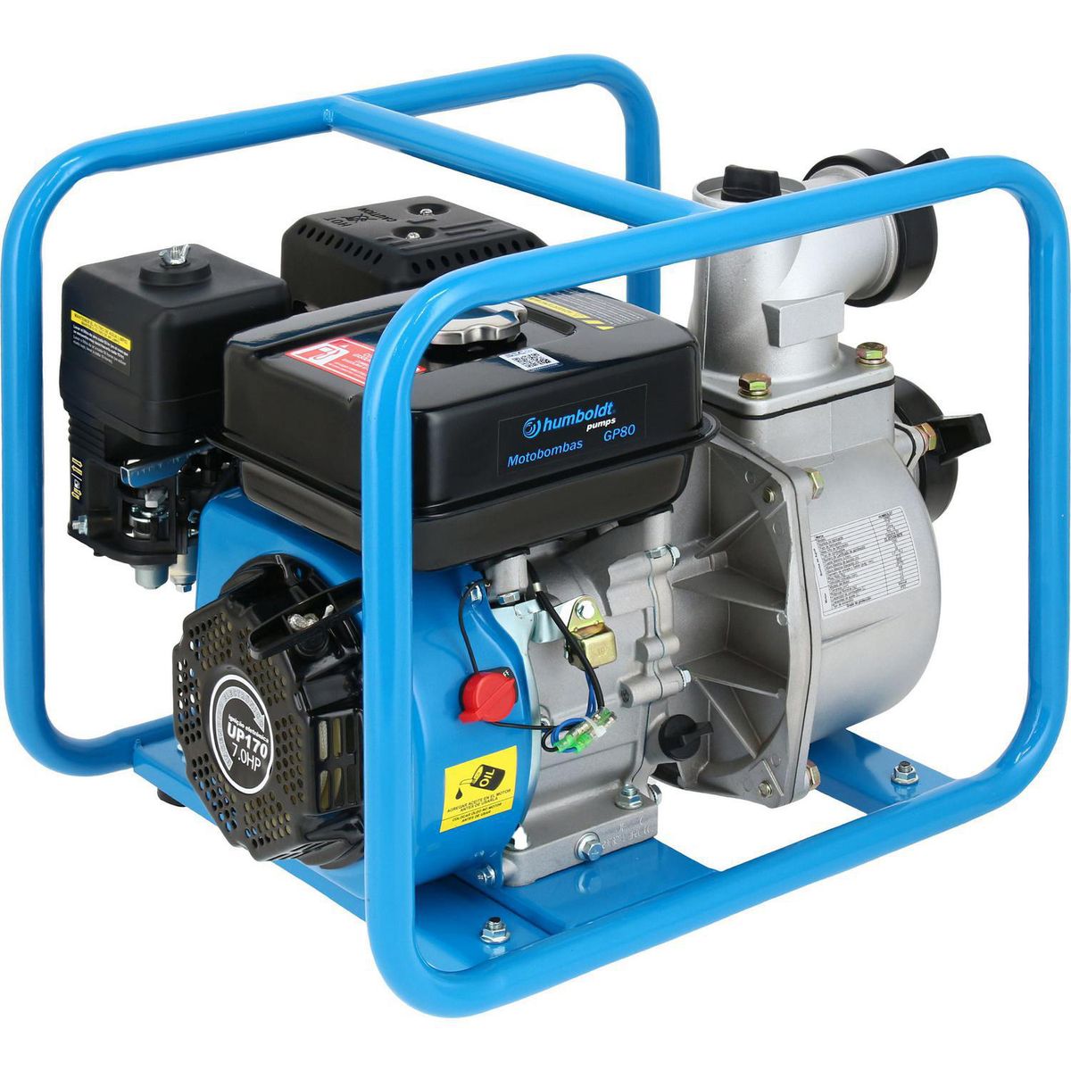 HUMBOLDT - Motobomba a Gasolina 3" 7 HP 1000L/min