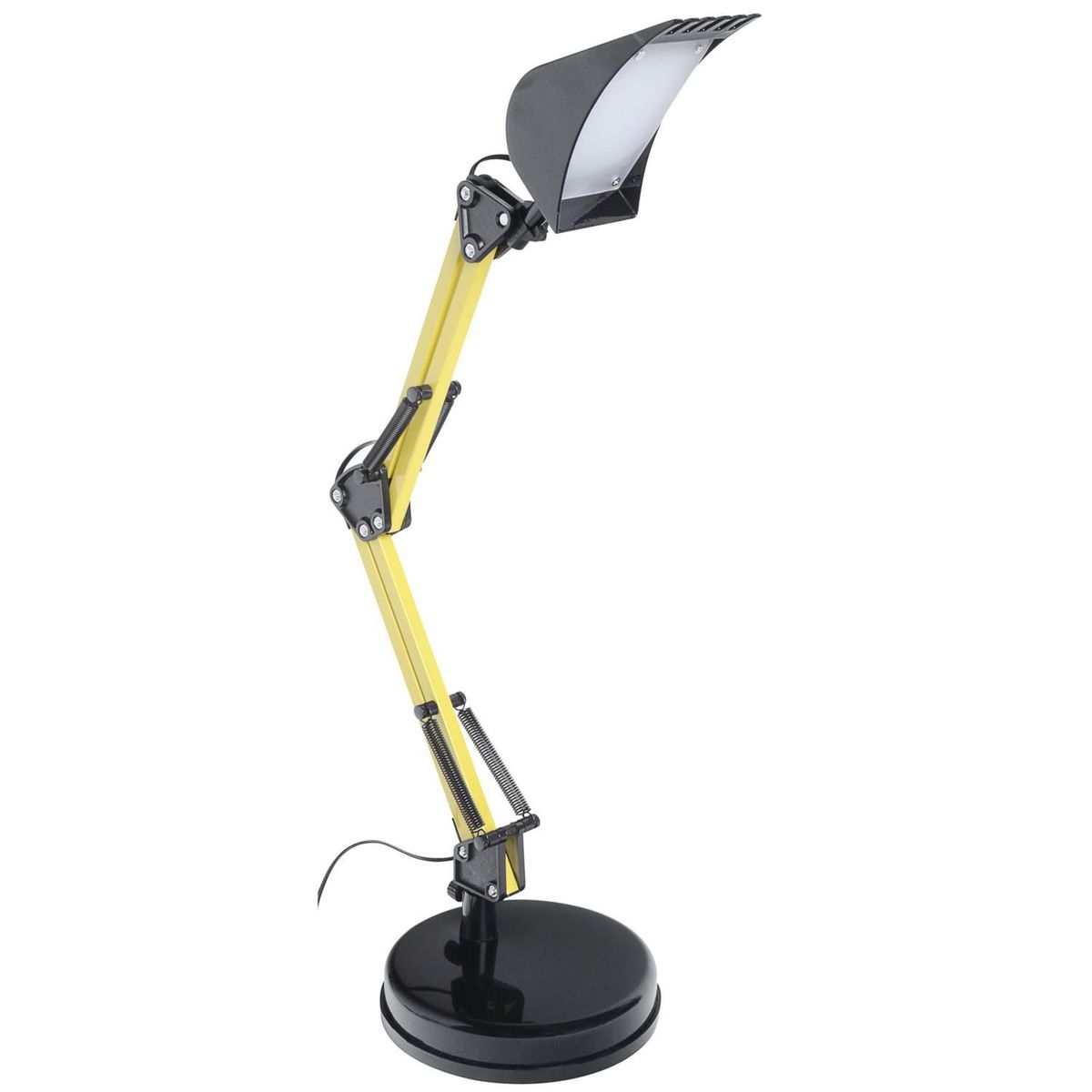  - Lámpara De Escritorio Scop Negro Y Amarillo