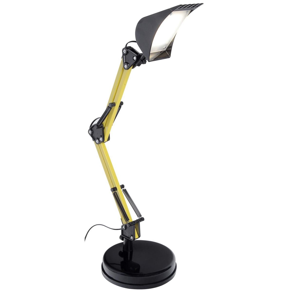  - Lámpara De Escritorio Scop Negro Y Amarillo