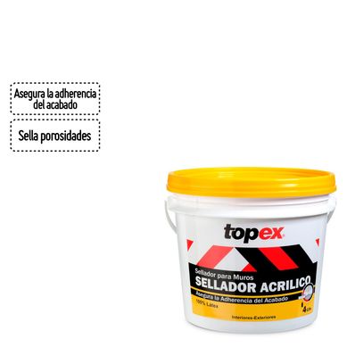 Sellador Topex Acrlico Latex 1GL ltex 1gl