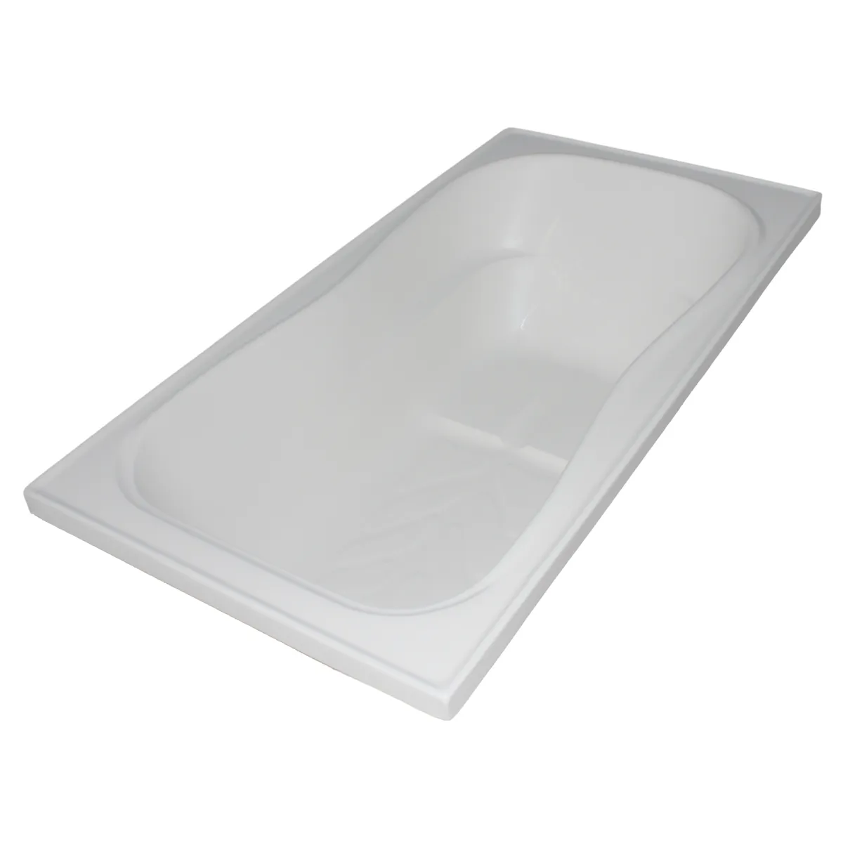 SENSI DACQUA - Tina de Baño Rectangular Relax 150x80cm Blanca