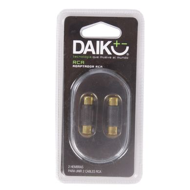 Adaptador para 2 Hembras RCA
