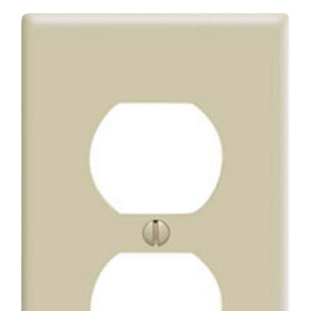 LEVITON - Placa Doble Marfil Leviton
