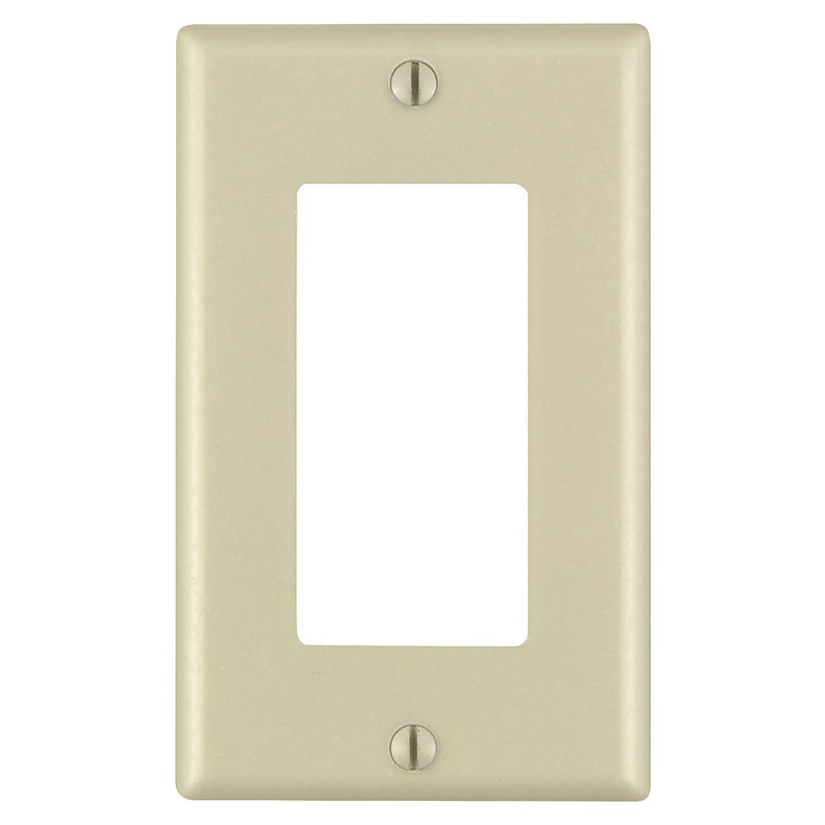 LEVITON - Placa Doble Marfil Leviton