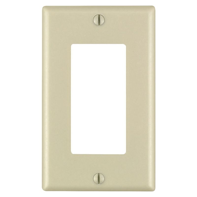 LEVITON - Placa Doble Marfil Leviton