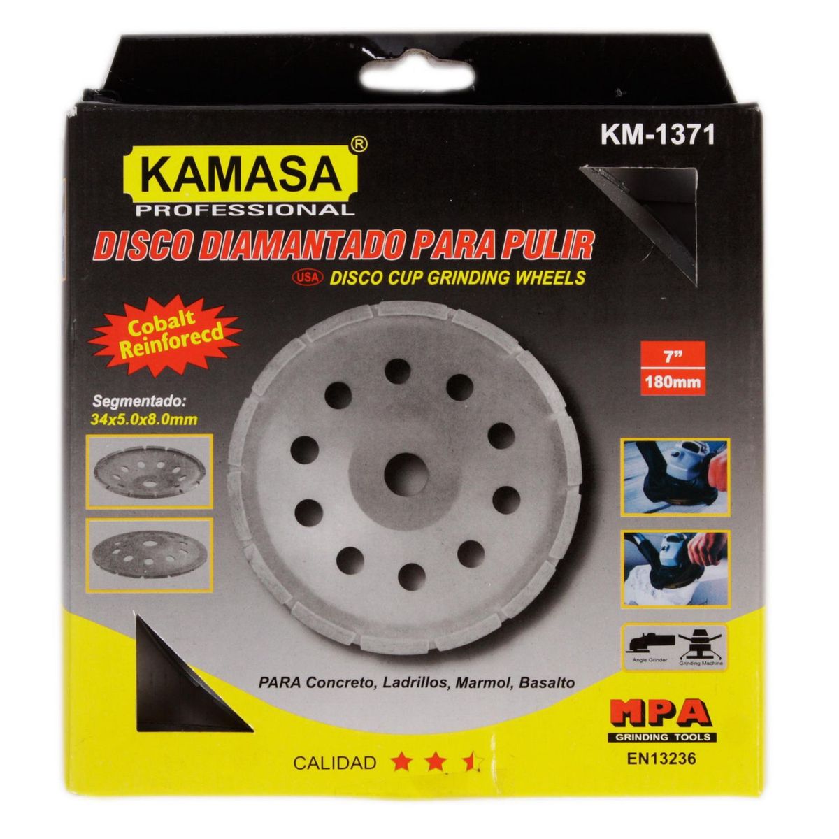 MAJOR - Disco Diamantado Multiuso 7" Major