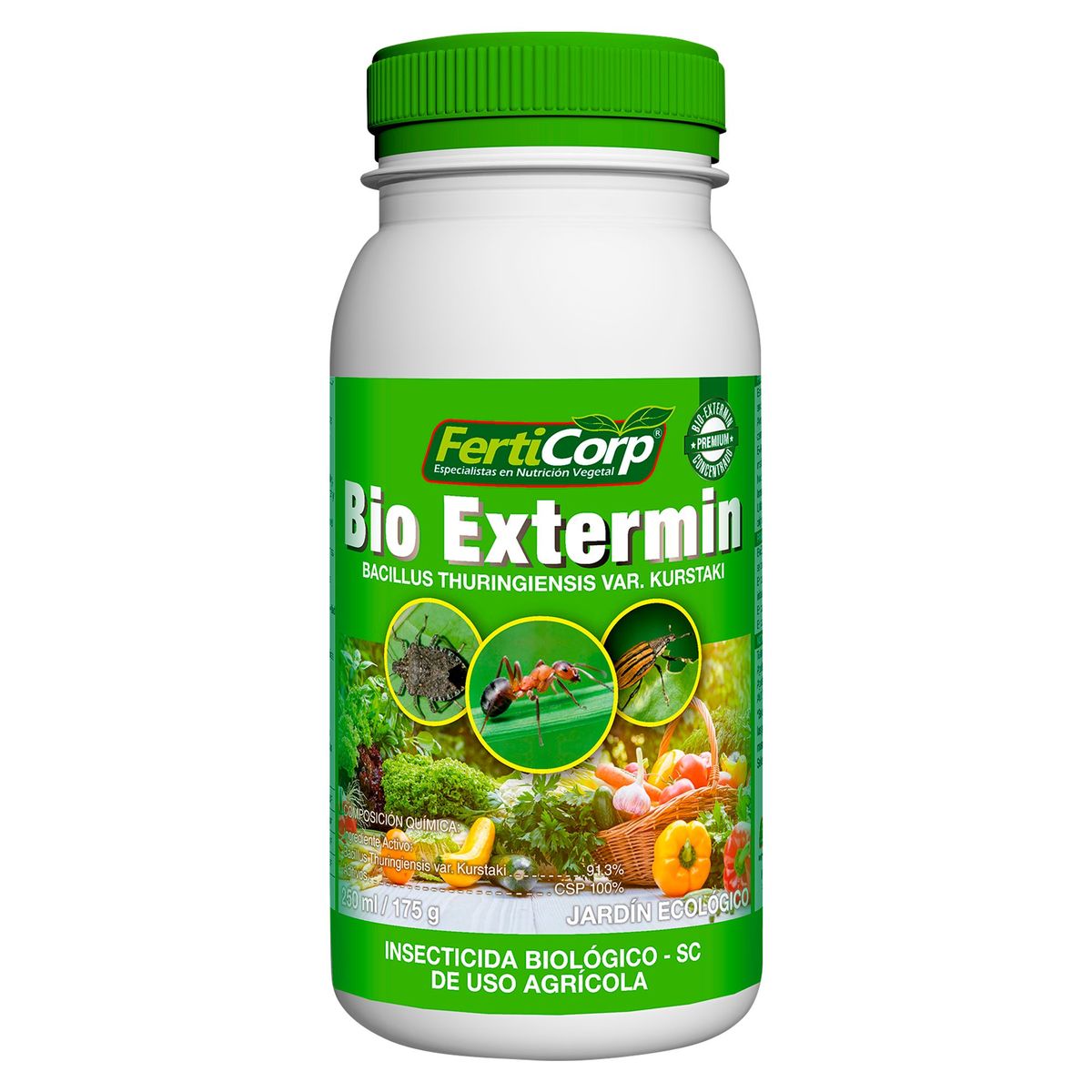 FERTICORP - Insecticida Bioextermin Concentrado 250 ml Plástico