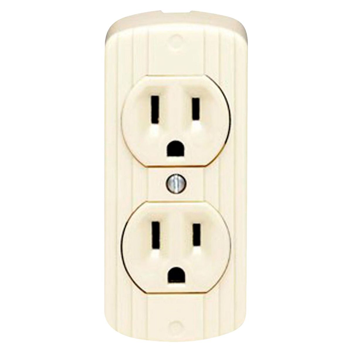 LEVITON - Tomacorriente Leviton doble Visible L/T 15A Marfil