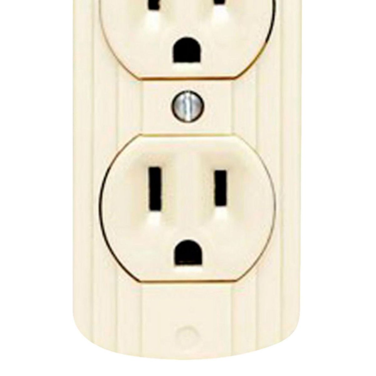 LEVITON - Tomacorriente Leviton doble Visible L/T 15A Marfil