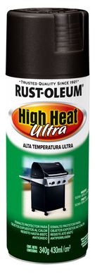 Aerosol Alta Temperatura Negro Brillante  340 Gr.