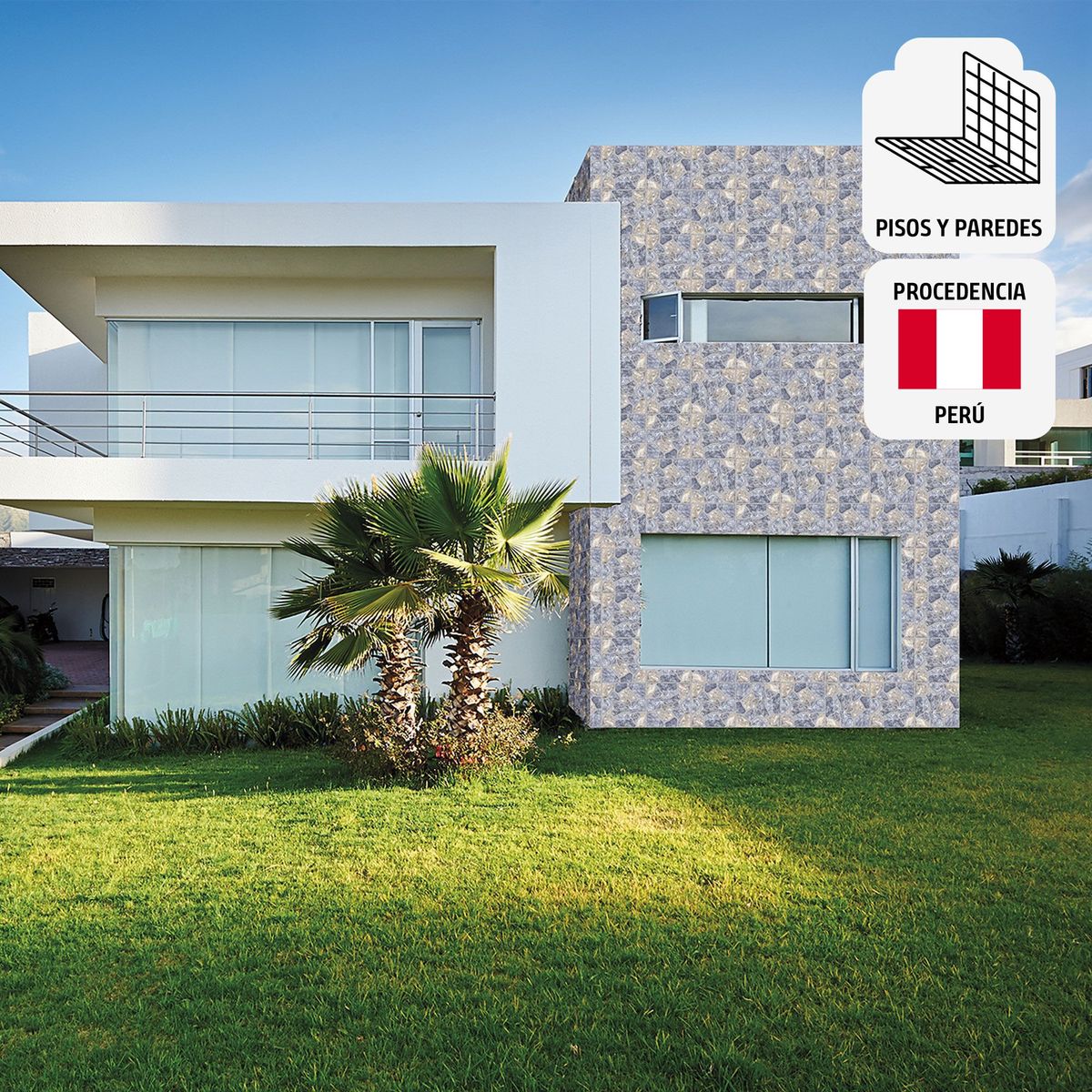 SAN LORENZO - Cerámica Gris 46x46 Rústicas Mate 2.08 m2