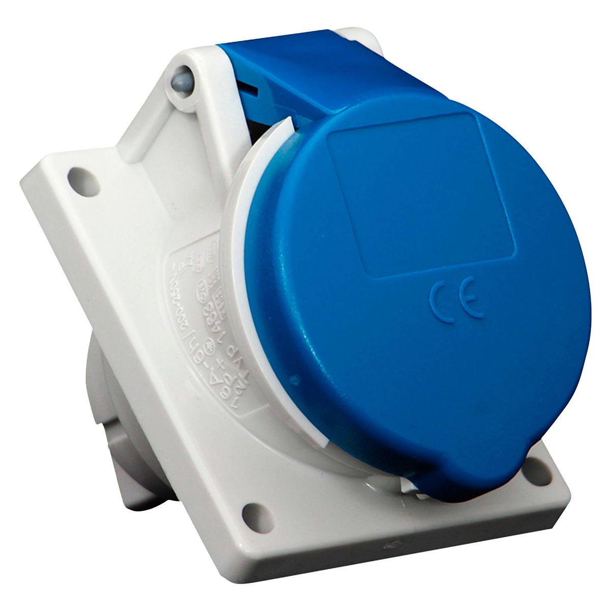 MENNEKES - Toma Empotrable 16AMP 2P+T 250V Azul 6H IP44