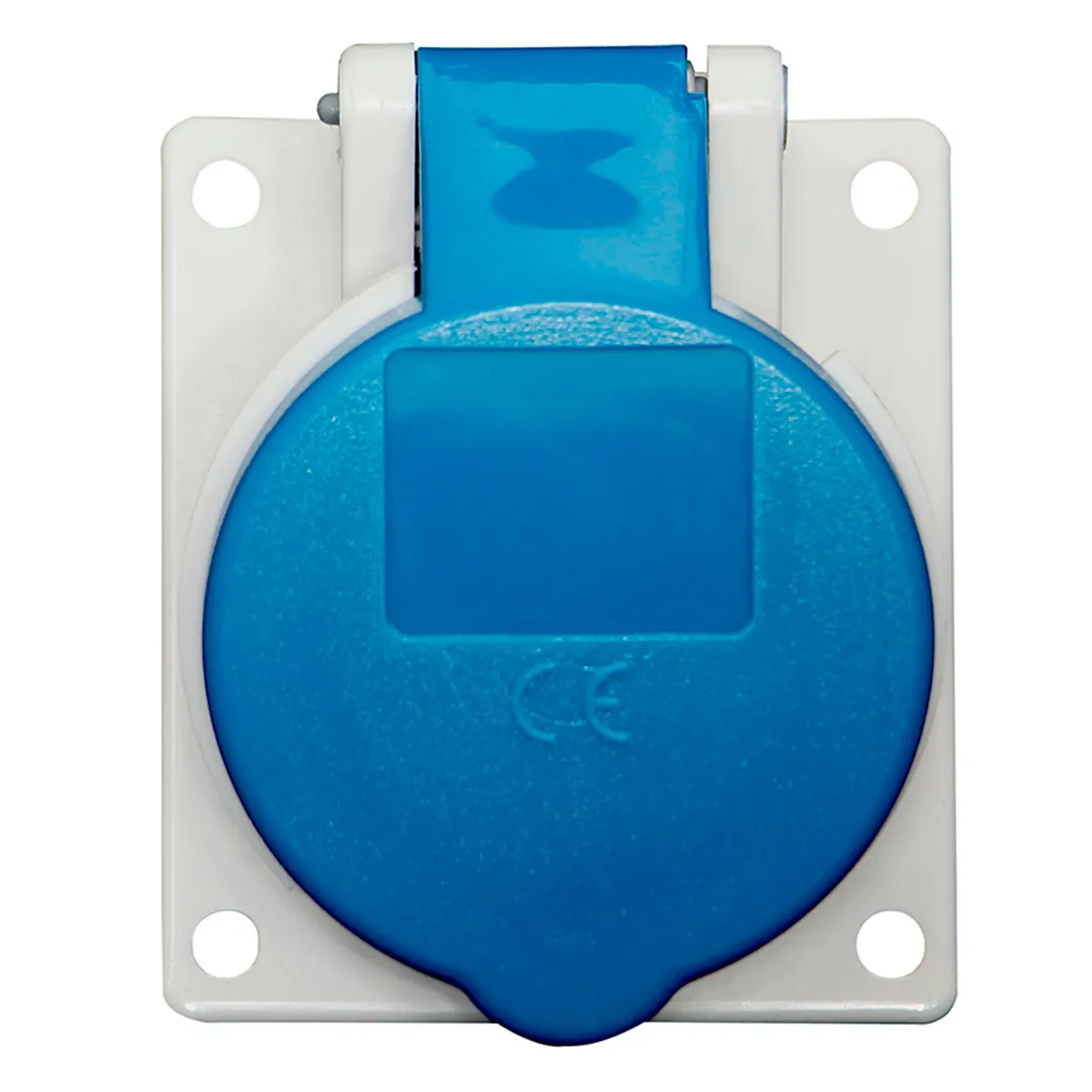 MENNEKES - Toma Empotrable 16AMP 2P+T 250V Azul 6H IP44