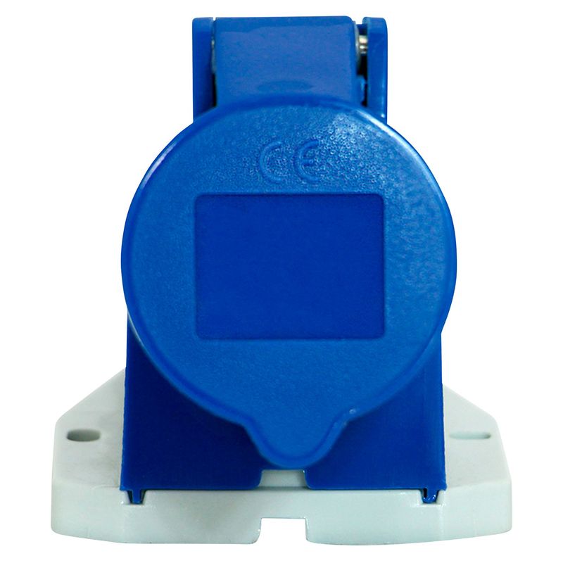 MENNEKES - Toma Visible 16AMP 2P+T 250V Azul 6H IP44
