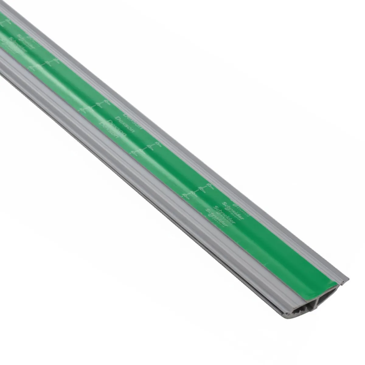 SCHNEIDER ELECTRIC - Canaleta Gris Para Piso 60x13mm con adhesivo - DEXSON