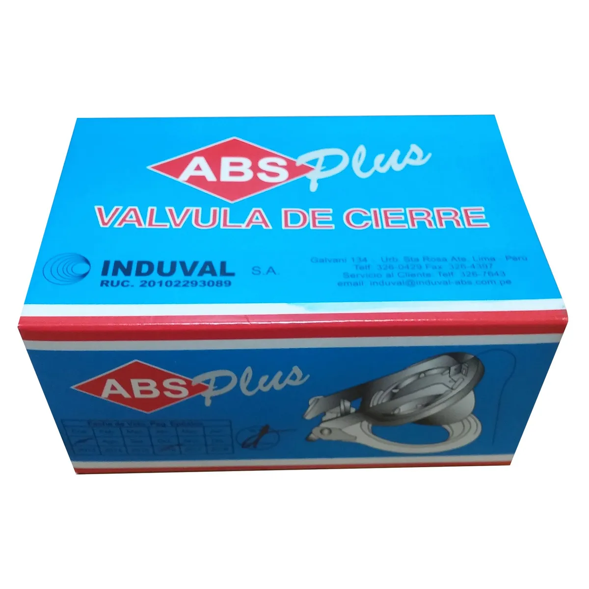 INDUVAL - Válvula de Cierre para Inodoro