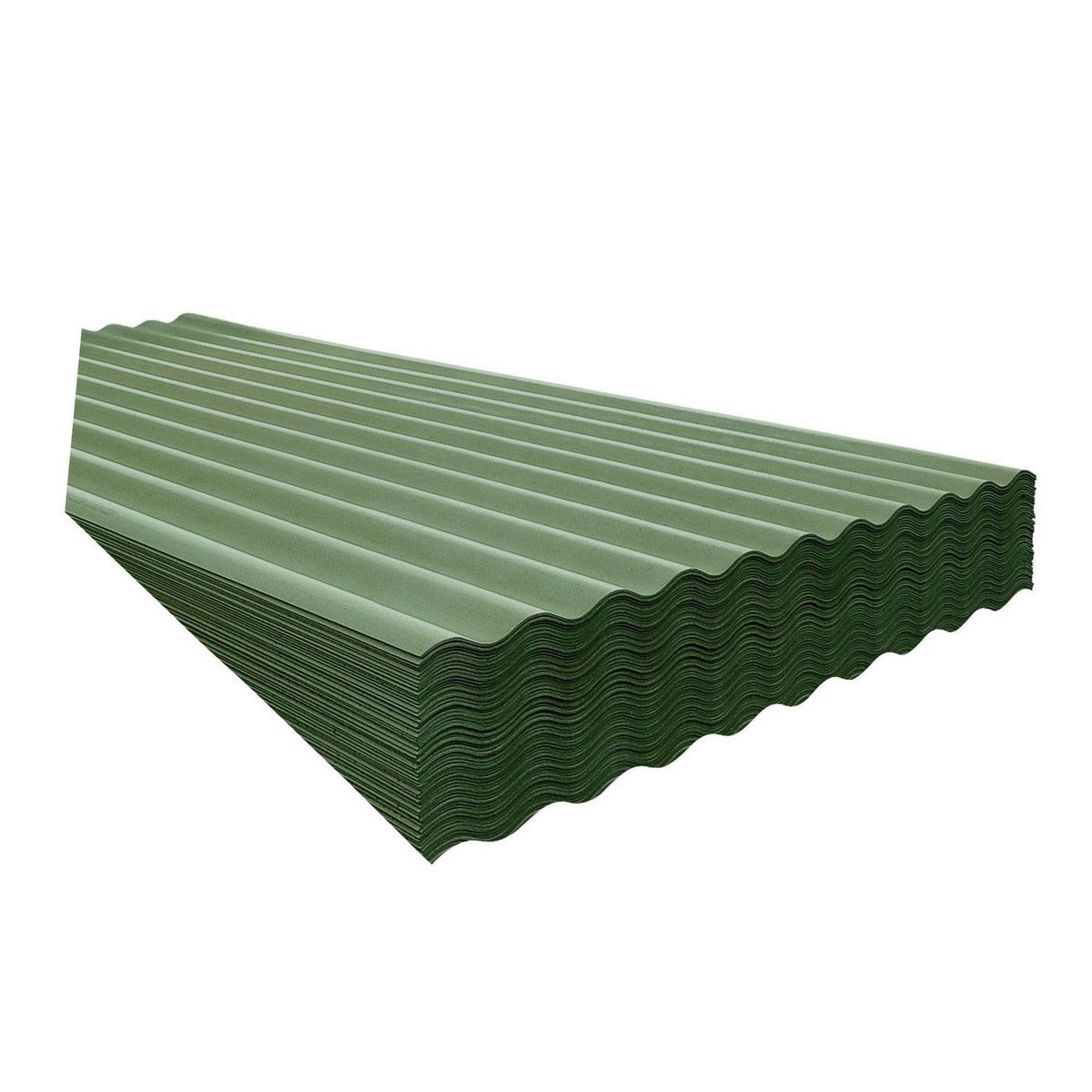 ETERNIT - Techo de Perfil 4 mm Verde 1.10 x 3.05 m