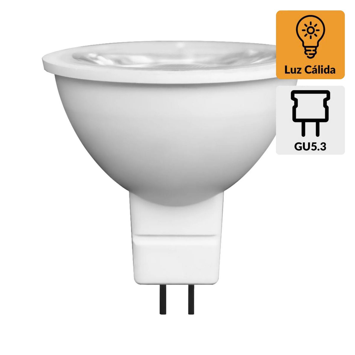 LIGHTECH - Foco Dicroico LED 6W G5.3 Luz Calida