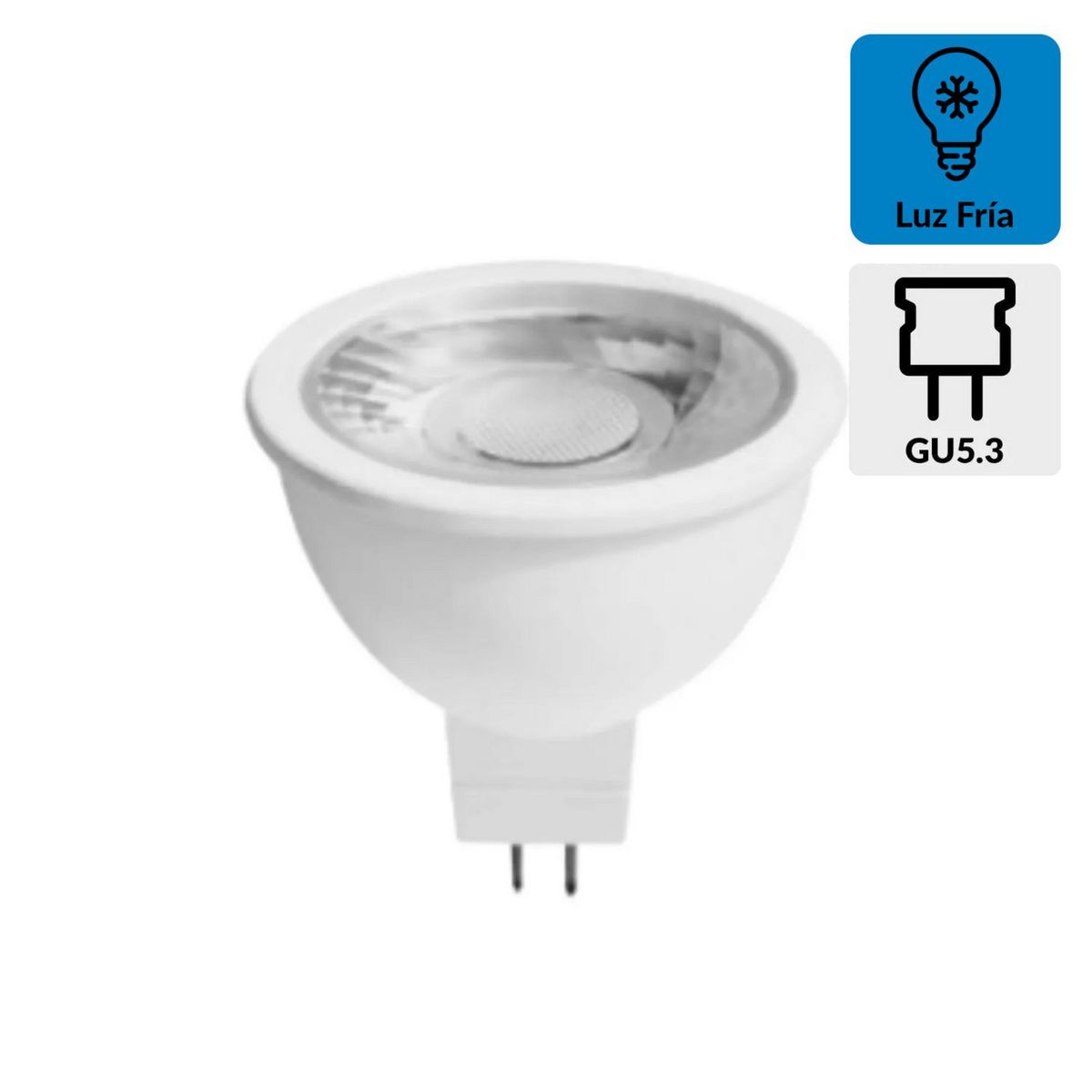 LIGHTECH - Foco Dicroico LED 6W G5.3 Luz Fría