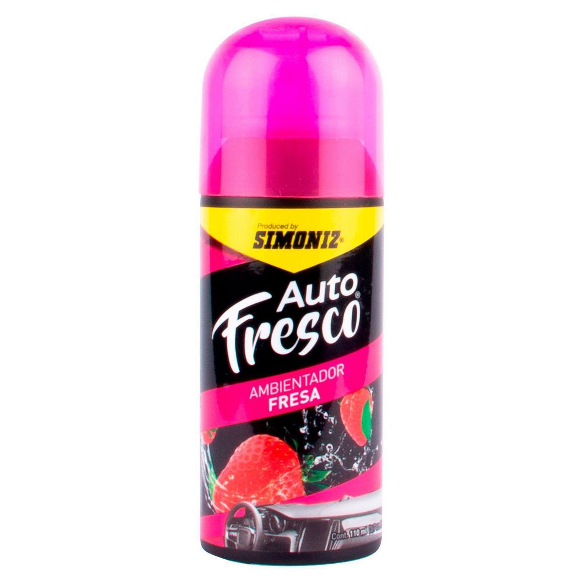 SHICK - Ambientador para Auto Shick Spray Aroma Fresa 110 ml