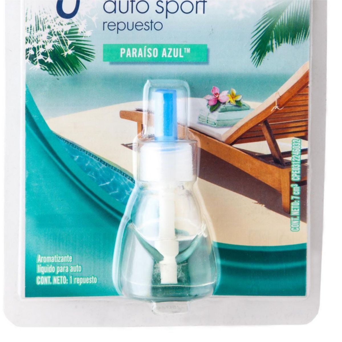 GLADE - Repuesto Aromatizante Glade Aroma Paraíso Azul
