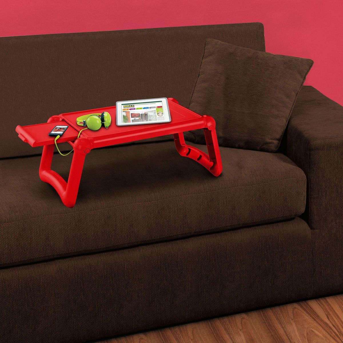 HOMY - Mesa para Laptop Rimax Rojo