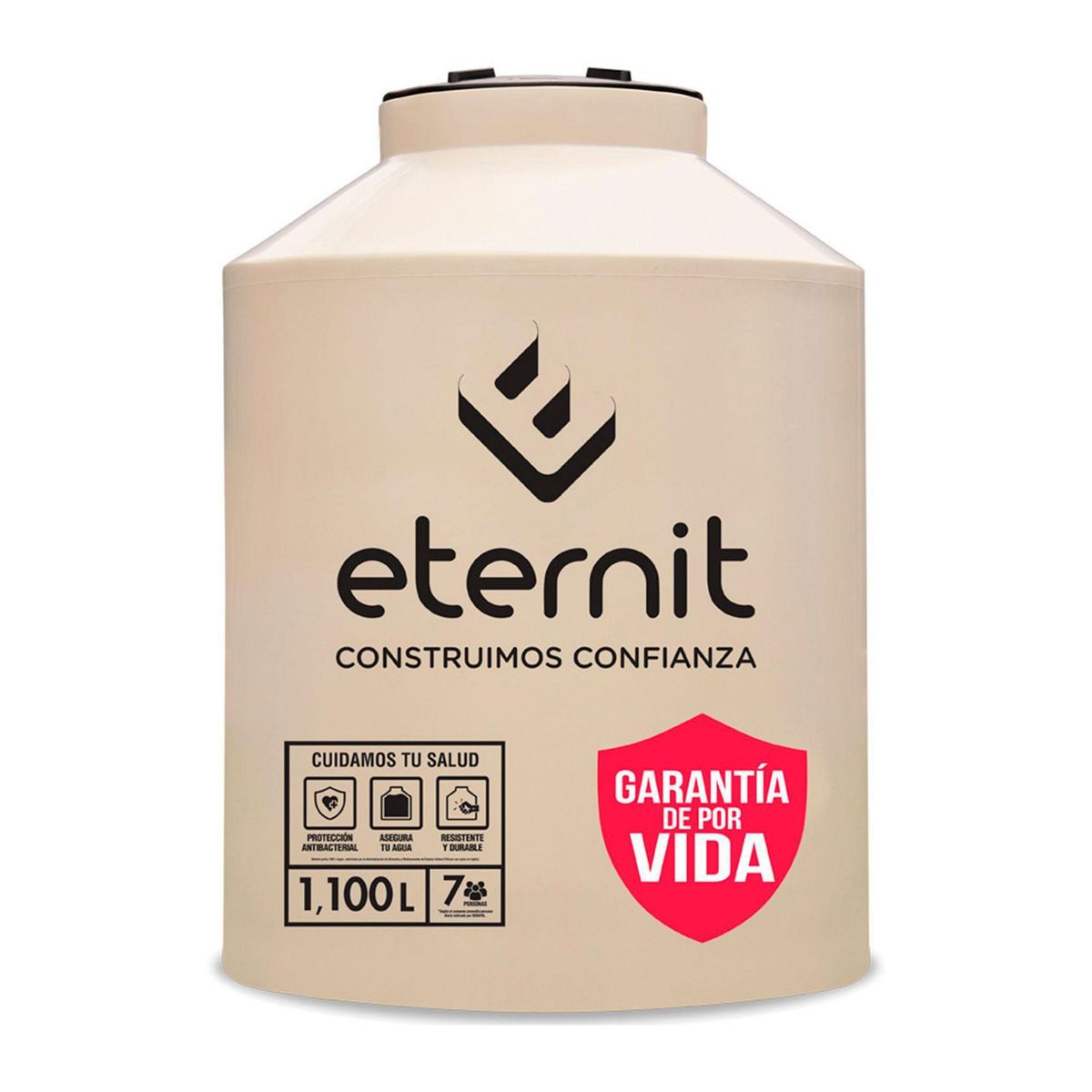 ETERNIT - Tanque de Agua Arena Eternit 1100 L