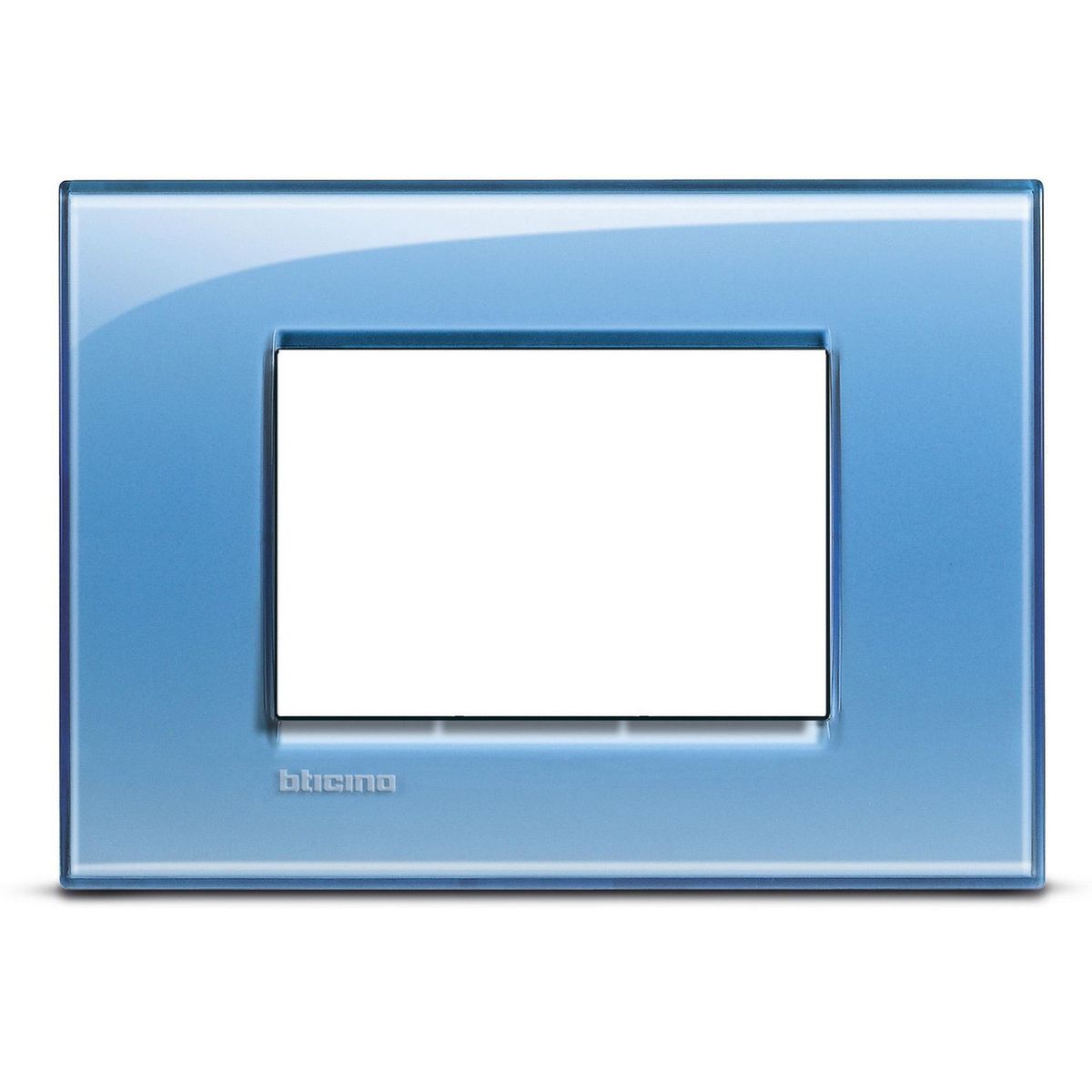 BTICINO - Placa Living Light Azul