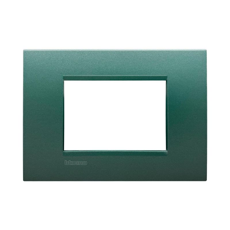 BTICINO - Placa Living Light Gris Metal