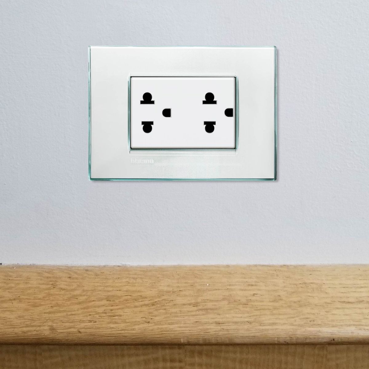 BTICINO - Placa Living Light Azul Aguamarina