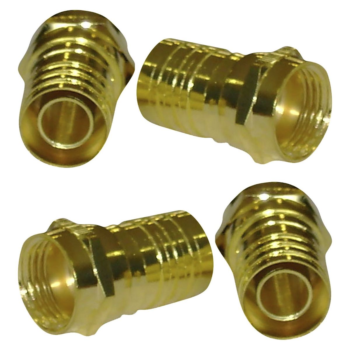 MACROTEL - Conector F de Crimpeo RG-6