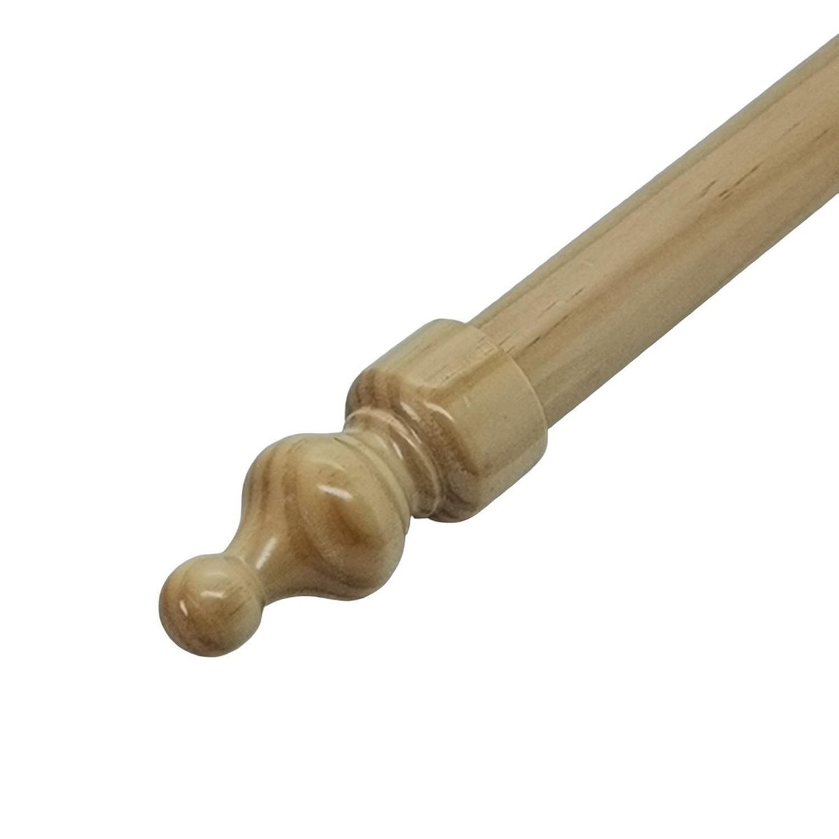 METALHSA - Terminal Árabe madera natural 35mm (2un)