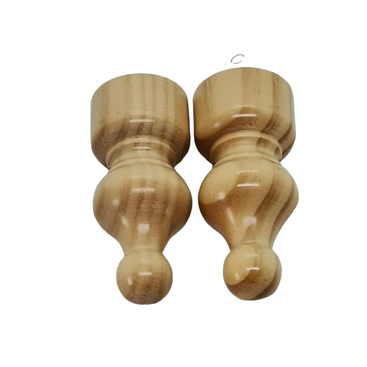 METALHSA - Terminal Árabe madera natural 35mm (2un)
