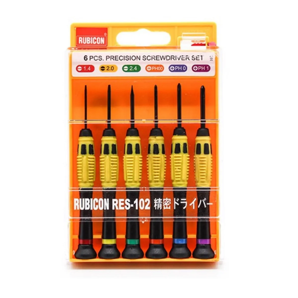 JEEP - Set Desarmadores de Precisión Plástico 6 Piezas Rubicon