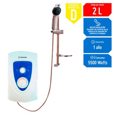 Rapiducha instantnea 5500W