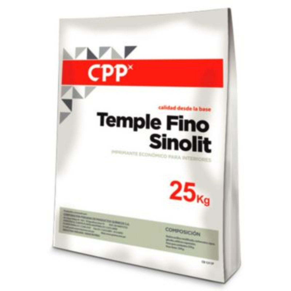 SINOLIT - Sinolit CPP Temple Fino 25 kg blanco