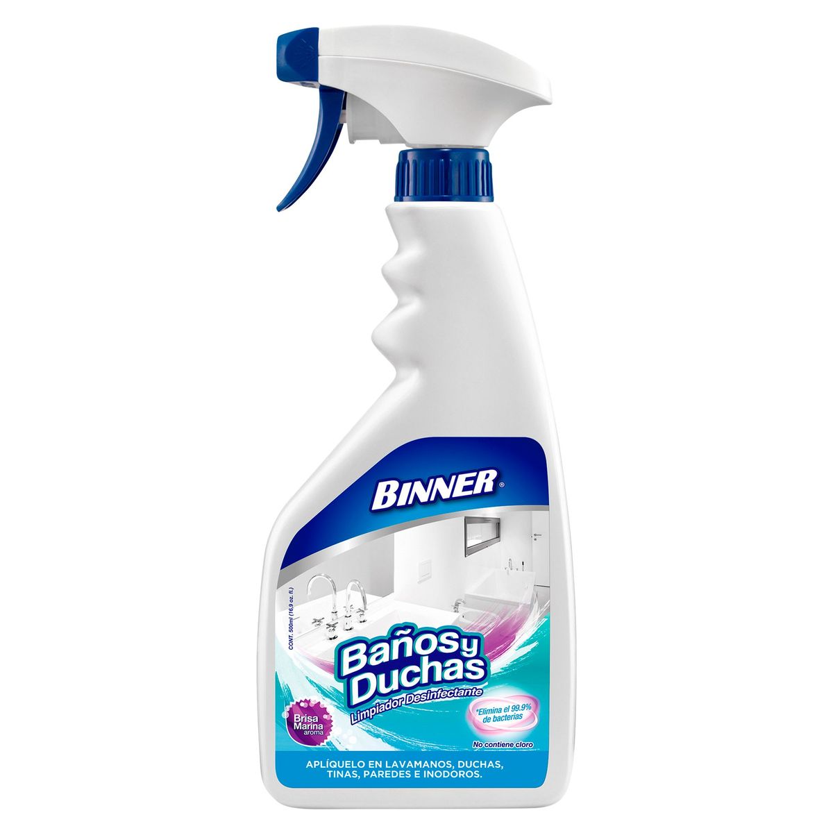 BINNER - Desinfectante Baños Y Duchas 500 Ml