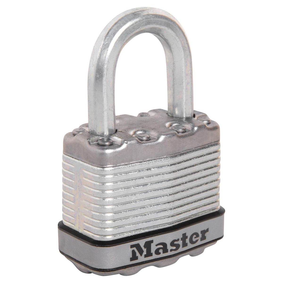 MASTERLOCK - Candado Laminado de Acero Inoxidable Masterlock 45 mm x 4 unid