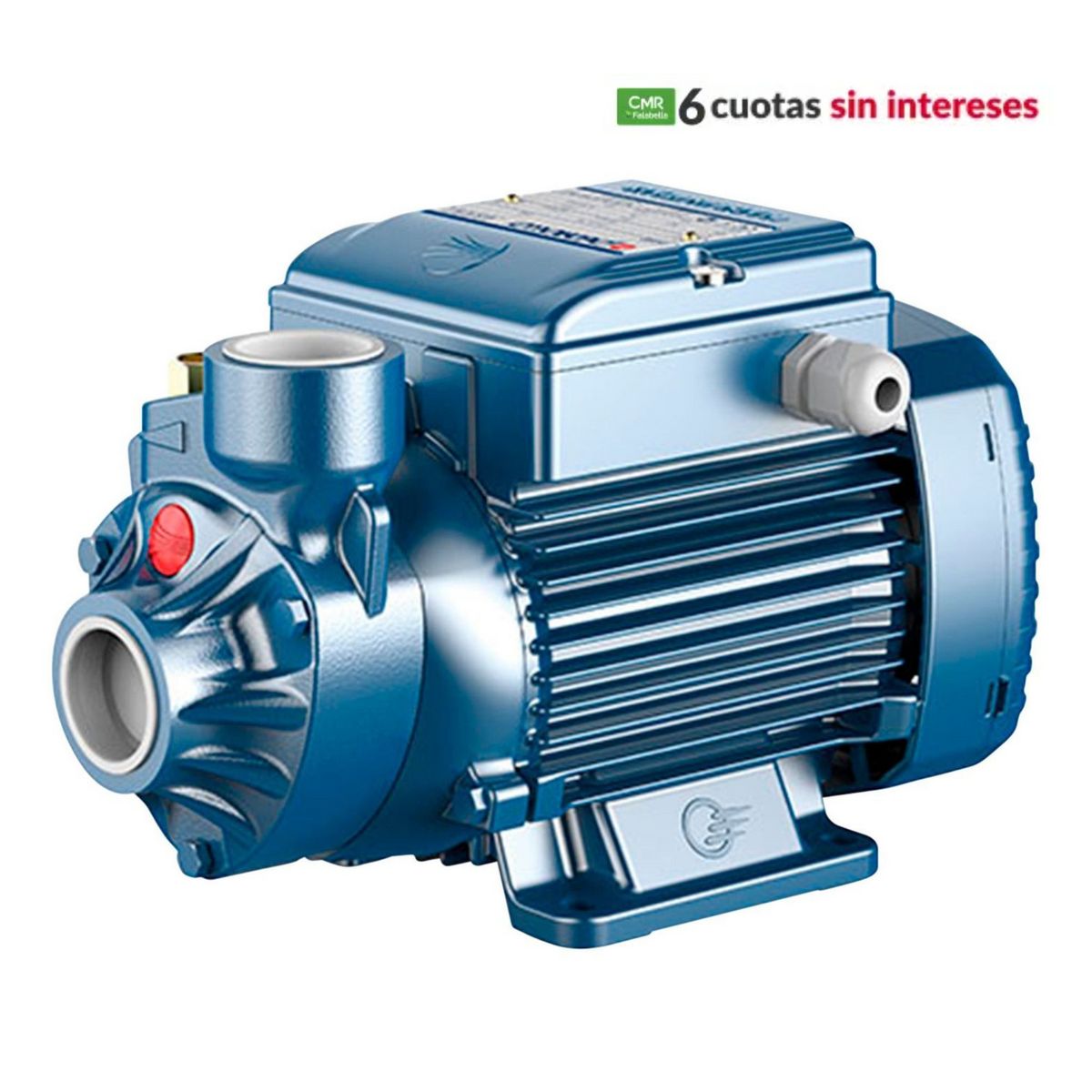 Electrobomba Periférica Pedrollo PKM60 0.5 HP 40 L/min, marca PEDROLLO - Foto Principal