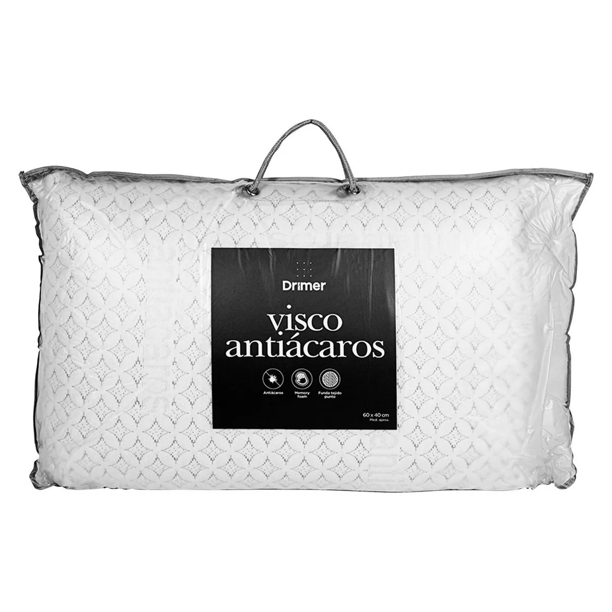 DRIMER - Almohada Drimer Viscoelástica Antiácaros 60x40cm