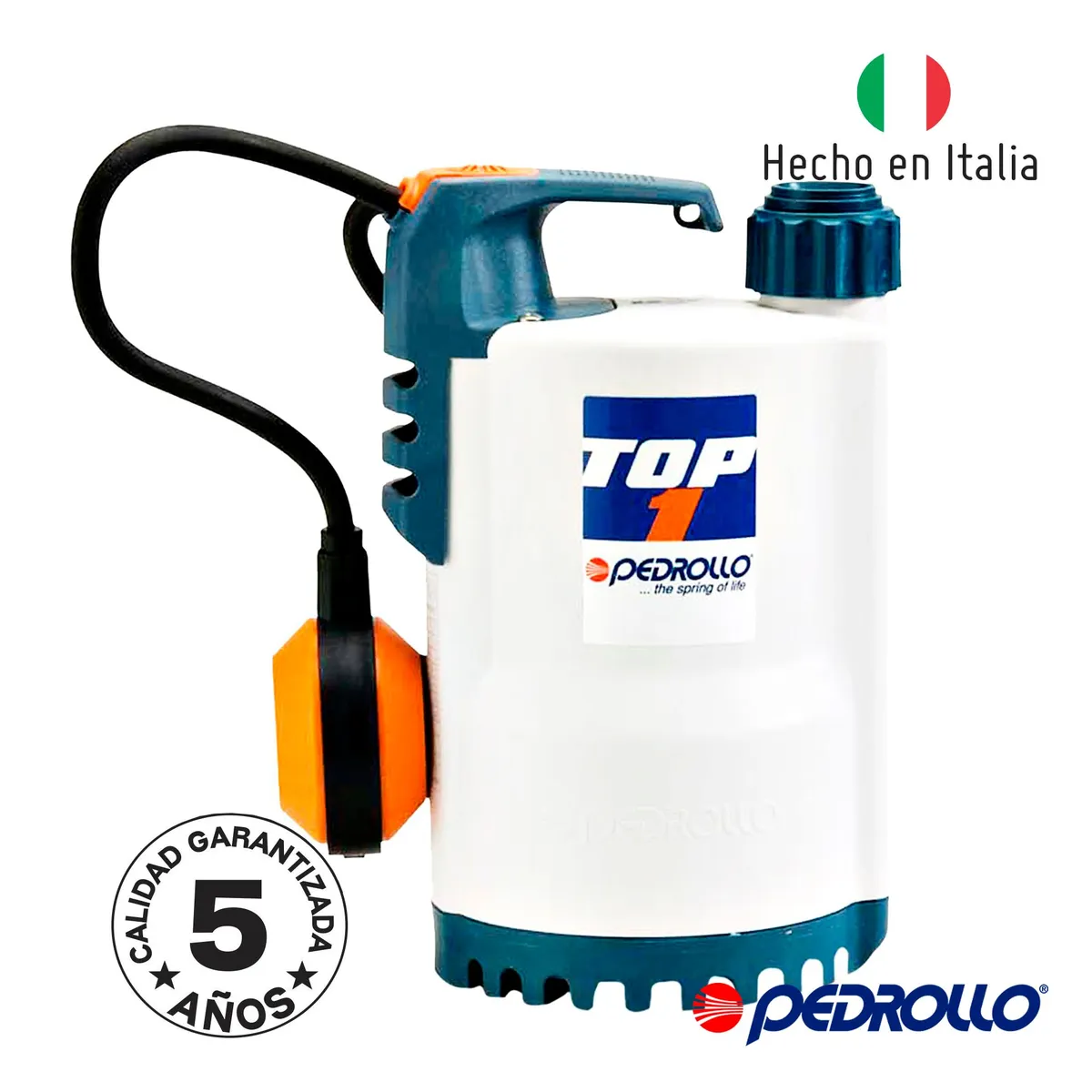 PEDROLLO - Electrobomba Sumergible Pedrollo Top 1 0.33 HP 160 L/min